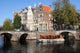 Historic Amsterdam touringboat Wall Mural