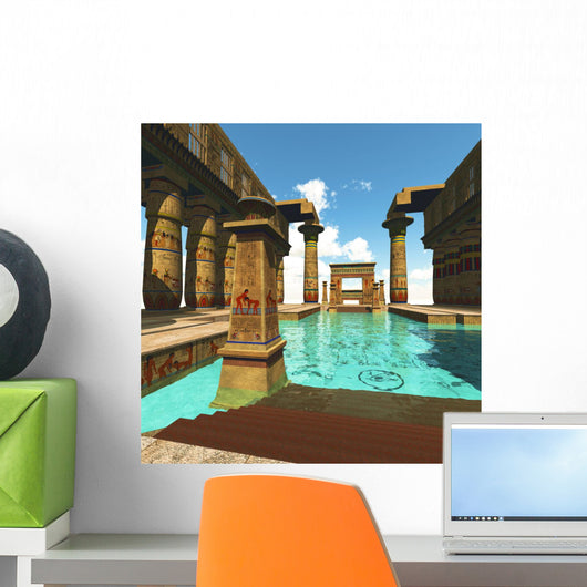 Egyptian Columns Temple