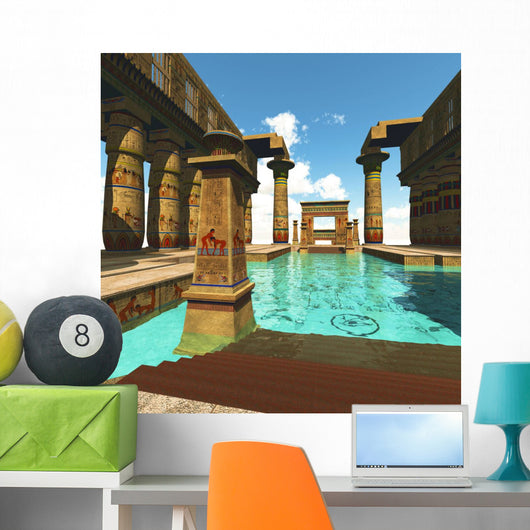 Egyptian Columns Temple