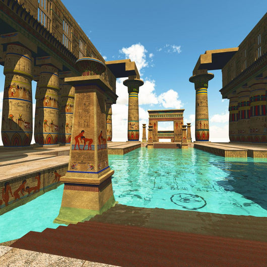 Egyptian Columns Temple