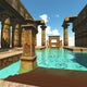 Egyptian Columns Temple