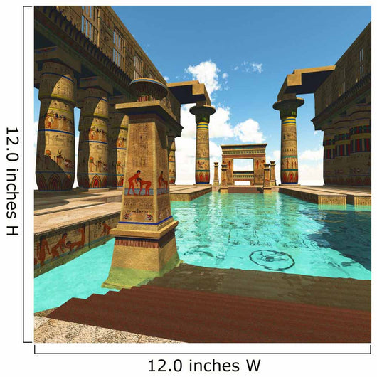 Egyptian Columns Temple