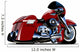 Vector Cartoon Motorbike