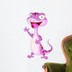 Cute gecko cartoon waving Wall Decal