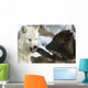 Gray Wolves Wall Mural
