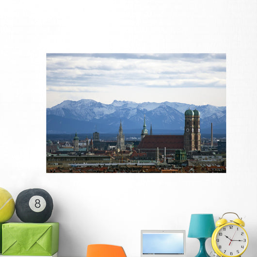 Munich Panorama Wall Mural