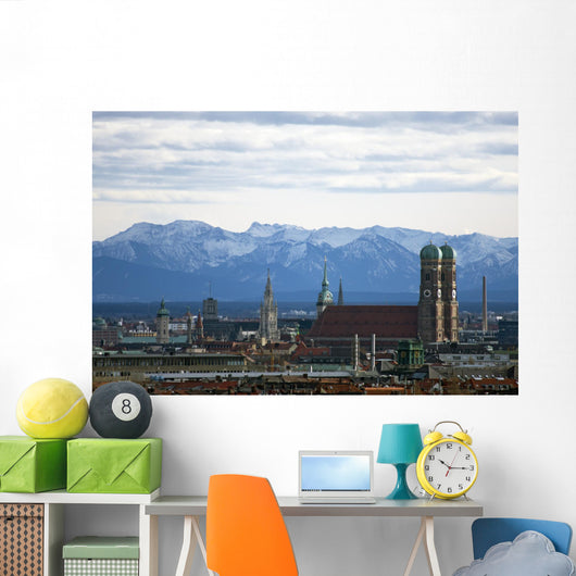 Munich Panorama Wall Mural