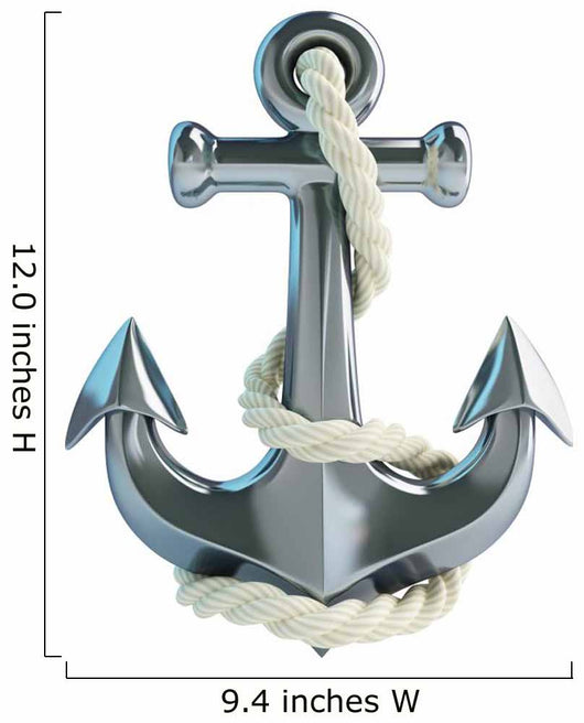 Anchor and Rope White