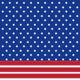 American flag background with stars symbolizing 4th july indepen Wall Mural