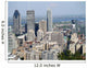 Montreal Downtown Skyline Viewed