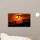 jumping  toward 2014 Wall Mural