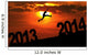 jumping  toward 2014 Wall Mural