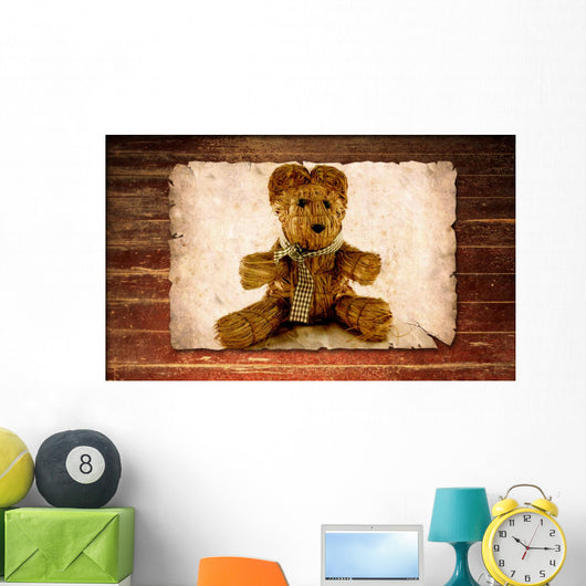 Wood Poster Teddy