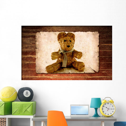 Wood Poster Teddy