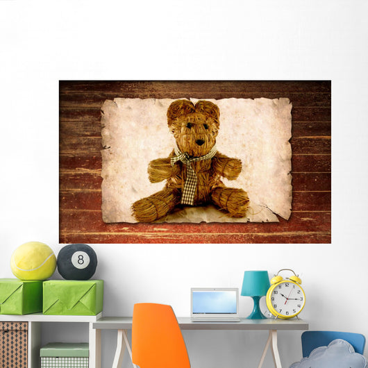 Wood Poster Teddy