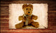 Wood Poster Teddy