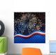 American fireworks Wall Mural