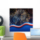 American fireworks Wall Mural