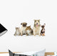 Cats and Dogs Wall Decal
