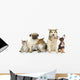 Cats and Dogs Wall Decal