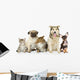 Cats and Dogs Wall Decal