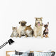 Cats and Dogs Wall Decal