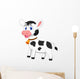 Cute Cow Wall Decal