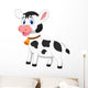 Cute Cow Wall Decal