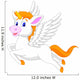 White Unicorn Horse Cartoon