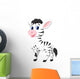 Cute Baby Zebra Cartoon