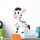 Cute Baby Zebra Cartoon