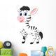 Cute Baby Zebra Cartoon