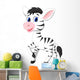 Cute Baby Zebra Cartoon
