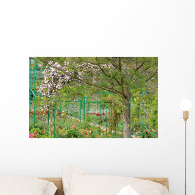 Monet House Giverny Normandie shown on a wall