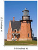 Historic Southeast Light on Block Island, RI Wall Mural