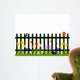 fence with spring flowers Wall Decal