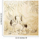Wallpaper Heron and Bamboo