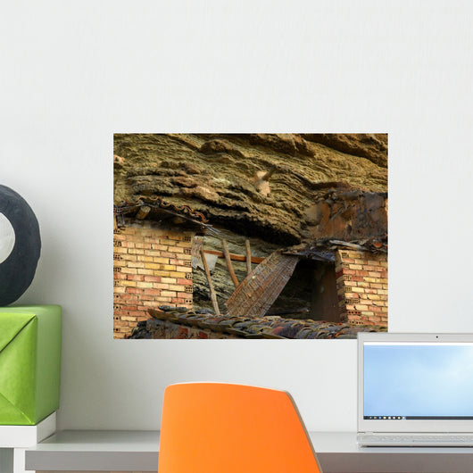Rock Homes Wall Mural