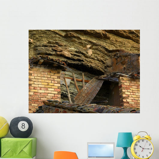 Rock Homes Wall Mural