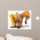 Fun Squirrel Wall Decal