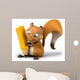 Fun Squirrel Wall Decal