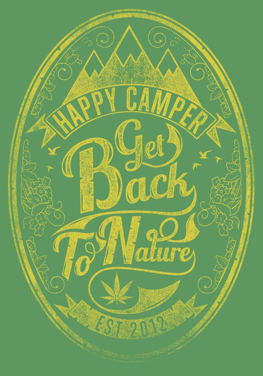 Happy Camper Wall Mural