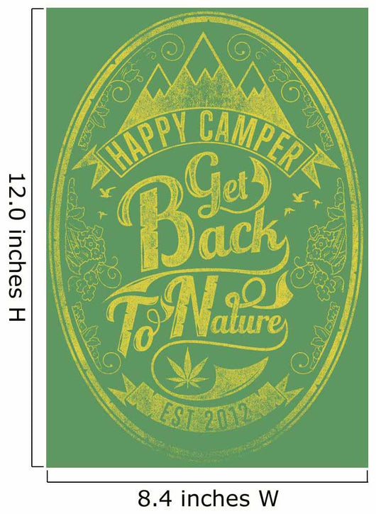 Happy Camper Wall Mural