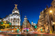 Gran via Madrid Spain
