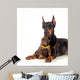Doberman Dog with Puppy