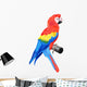 Colorful parrot macaw Wall Decal