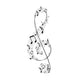G-clef Music Notes Wall Decal