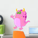 Cute monster cartoon Wall Decal