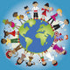 Family World Wall Mural
