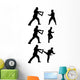 Taekwondo Silhouette Vector